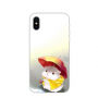 Beschermhoes voor iPhone XS Max. - hamster onder paraplu