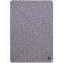 UNIQ Yorker Kanvas Plus-hoes met origami-standaard voor iPad Air 4 (2020) / Air 5 (2022) / Pro 11" (2018) - grijs
