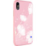 NILLKIN 3v1 Gift Box (beschermhoes / draadloze lader / kabel) voor iPhone X - rozig
