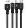 NILLKIN 3v1 Gift Box (beschermhoes / draadloze lader / kabel) voor iPhone X - zwart