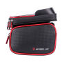 WHEEL UP-tas voor fietsframe met vak voor iPhone - rood