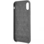 Mercedes Silicon Case Lining voor iPhone X / XS - grauw