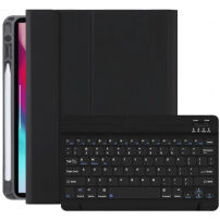 Case met toetsenbord en ruimte voor Apple Pencil voor iPad Pro 11" (2018-2022) - zwart