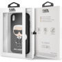 Karl Lagerfeld Ikonik TPU koffer voor Karl Lagerfeld Ikonik TPU voor iPhone XR - zwart
