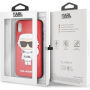 Karl Lagerfeld Space Cosmonaut Case voor iPhone XR - rood