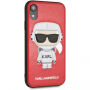 Karl Lagerfeld Space Cosmonaut Case voor iPhone XR - rood