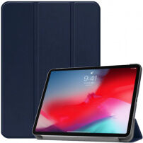 PU-lederen hoes met slaapfunctie voor iPad Pro 11" (2020-2022) - donkerblauw