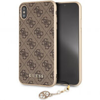 Denk dat Charms Hard Case voor iPhone XS Max. - Bruin