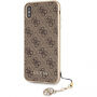 Denk dat Charms Hard Case voor iPhone XS Max. - Bruin