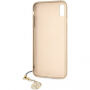 Denk dat Charms Hard Case voor iPhone XS Max. - Bruin
