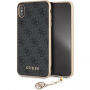 Denk dat Charms Hard Case voor iPhone XS Max. - grauw