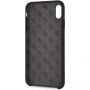 Raad eens Silicone Gold Logo Case voor iPhone XS Max. - zwart