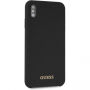 Raad eens Silicone Gold Logo Case voor iPhone XS Max. - zwart