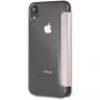 Denk dat PU lederen boekentas Iridescent voor iPhone XR - roségoud