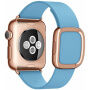 Elegante riem met gesp voor Apple Watch Ultra 49mm / 46mm / 45mm / 44mm / 42mm - blauw