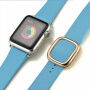 Elegante riem met gesp voor Apple Watch Ultra 49mm / 46mm / 45mm / 44mm / 42mm - blauw