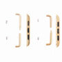 Reserve metalen gesp voor riem voor Apple Watch 42mm / 41mm / 40mm / 38mm - 2 stuks - goud