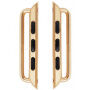 Reserve metalen gesp voor riem voor Apple Watch 42mm / 41mm / 40mm / 38mm - 2 stuks - goud
