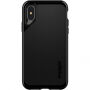 Spigen Neo Hybride cover voor iPhone XS / X - donker zwart