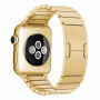 Luxe roestvrijstalen band voor Apple Watch Ultra 49mm / 46mm / 45mm / 44mm / 42mm - goud