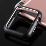 Magnetische metalen behuizing voor Apple Watch 42mm - zwart