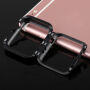 Magnetische metalen behuizing voor Apple Watch 38mm - zwart