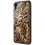 NILLKIN Tandwielafdekking met glazen rug voor iPhone XR