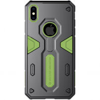 NILLKIN Verdediger II-bestendige afdekking voor iPhone XS Max. - groen
