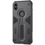 NILLKIN Verdediger II-bestendige afdekking voor iPhone XS Max. - zwart