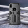NILLKIN Verdediger II-bestendige afdekking voor iPhone XS Max. - zwart