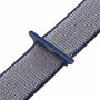 Nylon band met klittenbandsluiting voor Apple Watch Ultra 49mm / 46mm / 45mm / 44mm / 42mm - donkerblauw