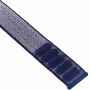 Nylon band met klittenbandsluiting voor Apple Watch Ultra 49mm / 46mm / 45mm / 44mm / 42mm - donkerblauw