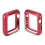 Magnetische metalen behuizing voor Apple Watch 38mm - rood