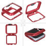 Magnetische metalen behuizing voor Apple Watch 38mm - rood