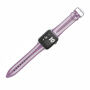 Siliconen band met strepen voor Apple Watch 42mm / 41mm / 40mm / 38mm - violet