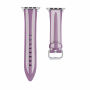 Siliconen band met strepen voor Apple Watch 42mm / 41mm / 40mm / 38mm - violet