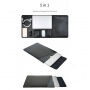 SOYAN set 5in1 voor MacBook tot 14" - zwart met vilt