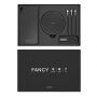 NILLKIN 3v1 Gift Box (beschermhoes / draadloze lader / kabel) voor iPhone XS Max - zwart