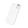 BASEUS Power Bank 10000mAh met draadloos opladen - wit