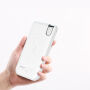 BASEUS Power Bank 10000mAh met draadloos opladen - wit