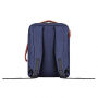 Moderne draagtas / rugzak voor iPad / MacBook tot 16" - blauw