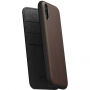 Nomad Folio lederen koffer met Nomad Folio-leren hoesje Apple iPhone XR - Bruin