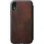 Nomad Folio Lederen Tri-Fold Case voor Apple iPhone XR - Bruin