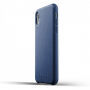 Mujjo volleren Mujjo koffer voor iPhone XR - blauw