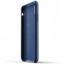 Mujjo volleren Mujjo koffer voor iPhone XR - blauw