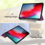 PU-lederen hoes met slaapfunctie voor iPad Pro 11" (2020-2022) - violet