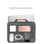 Multifunctionele draagkoffer met standaard voor iPad Pro 12,9" / MacBook tot 14" - grauw