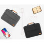 Multifunctionele draagkoffer met standaard voor iPad Pro 12,9" / MacBook tot 14" - grauw