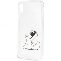 Karl Lagerfeld Fun Choupette Geen Touw Hard Case voor iPhone XS Max. - rein