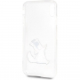Karl Lagerfeld Fun Choupette Geen Touw Hard Case voor iPhone XS Max. - rein